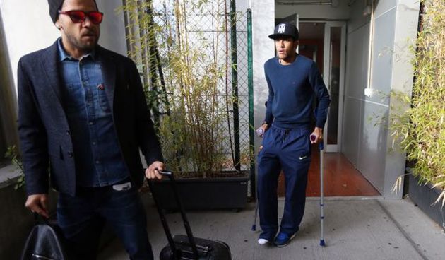 Neymar – ozljeda, foto: fcbarcelona.cat