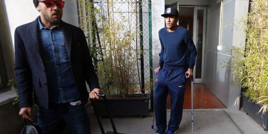 Neymar – ozljeda, foto: fcbarcelona.cat Neymar – ozljeda, foto: fcbarcelona.cat