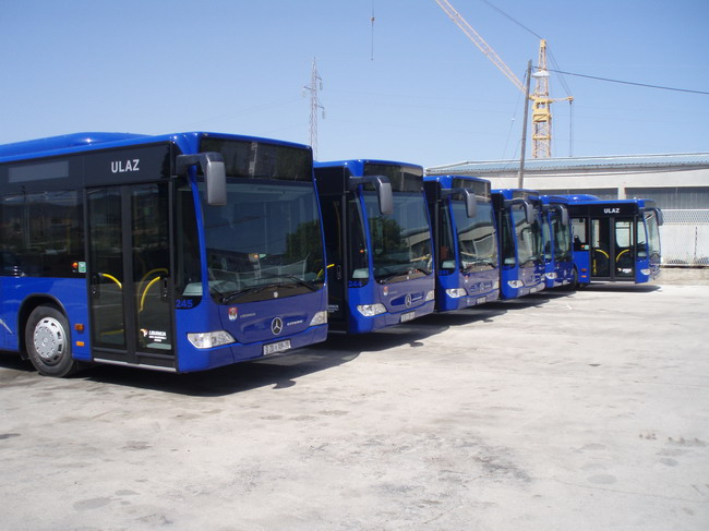 Novi Mercedesi u voznom parku Liburnije, 27. svibnja 2008.