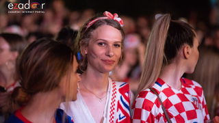 Veličanstven doček četvorice zadarskih Vatrenih Veličanstven doček četvorice zadarskih Vatrenih