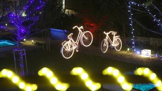 Perivoj Jelene Madijevke na trgu Pet bunara dobio je novo bozicno ruho. Photo: Filip Brala/PIXSELL Perivoj Jelene Madijevke na trgu Pet bunara dobio je novo bozicno ruho. Photo: Filip Brala/PIXSELL