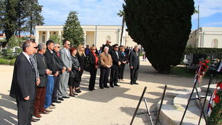 Dan županije: Polaganje vijenaca na Gradskom groblju Zadar Dan županije: Polaganje vijenaca na Gradskom groblju Zadar