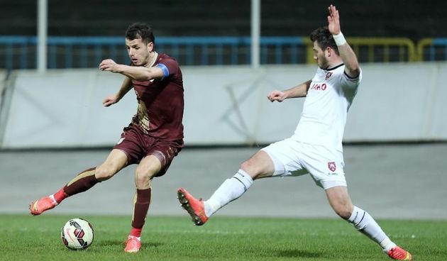 15.12.2014., stadion Kranjceviceva, Zagreb – 19. kolo MAXtv Prve lige, NK Zagreb – HNK Rijeka. Anas Sharbini. Photo: Dalibor Urukalovic/PIXSELL