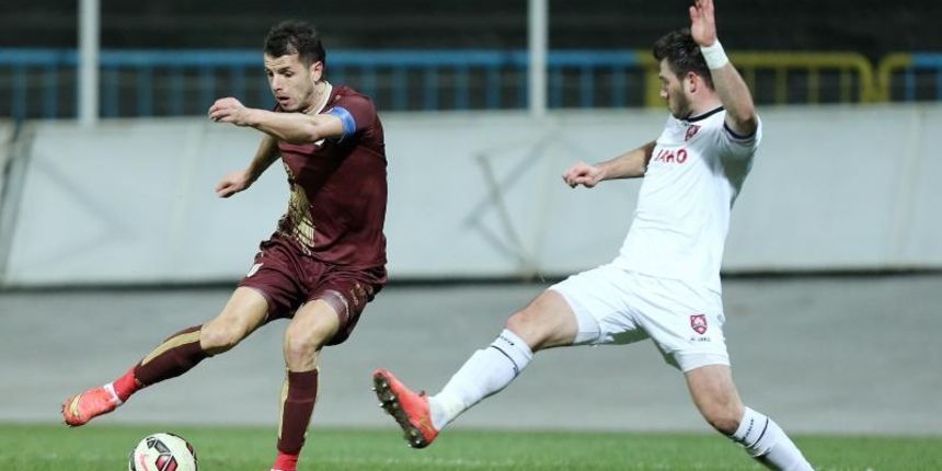 15.12.2014., stadion Kranjceviceva, Zagreb – 19. kolo MAXtv Prve lige, NK Zagreb – HNK Rijeka. Anas Sharbini. Photo: Dalibor Urukalovic/PIXSELL 15.12.2014., stadion Kranjceviceva, Zagreb – 19. kolo MAXtv Prve lige, NK Zagreb – HNK Rijeka. Anas Sharbini. Photo: Dalibor Urukalovic/PIXSELL