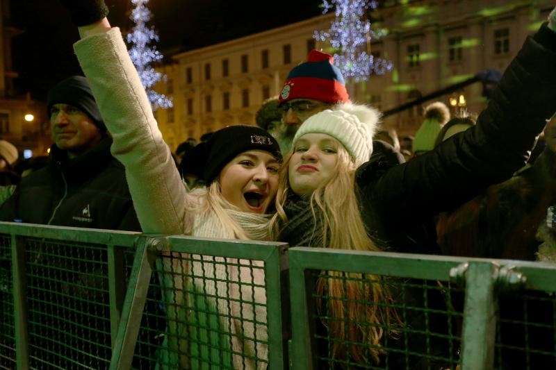 Humanitarni koncert Želim život na Trgu bana Josipa Jelačića