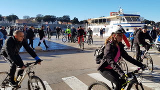 Start tradicionalne, 19. po redu Božiće biciklijade Zadar – Vir Start tradicionalne, 19. po redu Božiće biciklijade Zadar – Vir