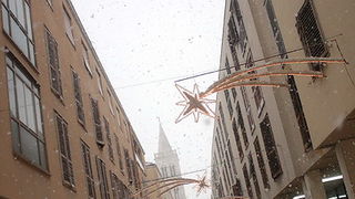 Snijeg u Zadru, 17. prosinca 2009, Foto: Saša Čuka