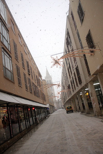 Snijeg u Zadru, 17. prosinca 2009, Foto: Saša Čuka