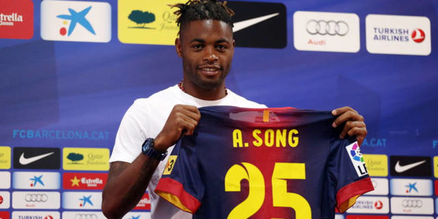 Alex Song, foto: fcbarcelona.cat Alex Song, foto: fcbarcelona.cat