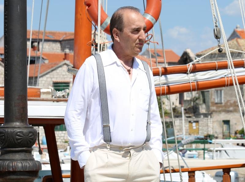 Mladen Grdović i Ivana Kovač u Prvić Šepurini snimili spot za pjesmu “Dva goluba”, Photo: Duško Jaramaz/PIXSELL