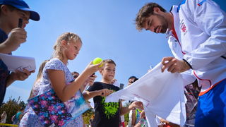 Davis Cup: Kids Day na zadarskom Forumu. Foto: Iva Perinčić