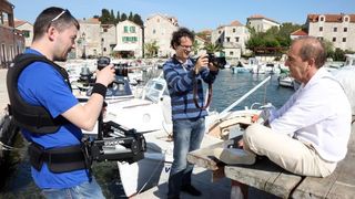 Mladen Grdović i Ivana Kovač u Prvić Šepurini snimili spot za pjesmu “Dva goluba”, Photo: Duško Jaramaz/PIXSELL