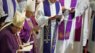 Posljednji ispraćaj nadbiskupa Ivana Prenđe (foto: Marin Gospić)
