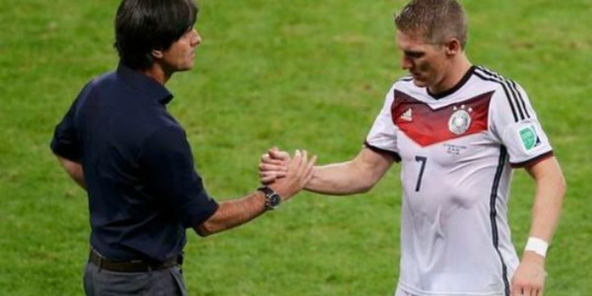 Joachim Low, Bastian Schweinsteiger, foto: Reuters