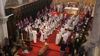 Posljednji ispraćaj nadbiskupa Marijana Oblaka