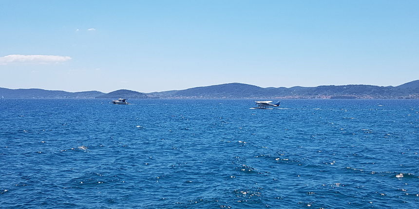 Hidroavion iz Trsta sletio ispred zadarske luke