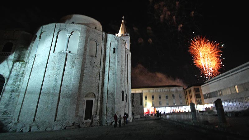 Novogodišnji vatromet u Zadru 2009. (foto: Marin Gospić)