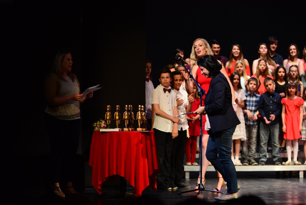 Dodjela nagrade “NOBI” u Hrvatskom narodnom kazalištu, izlozba fotografija Ive Perincic