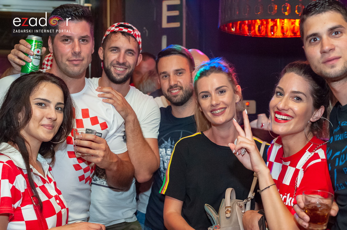 Zadar je gorio: Velika fešta nakon plasmana Vatrenih u finale Svjetskog prvenstva