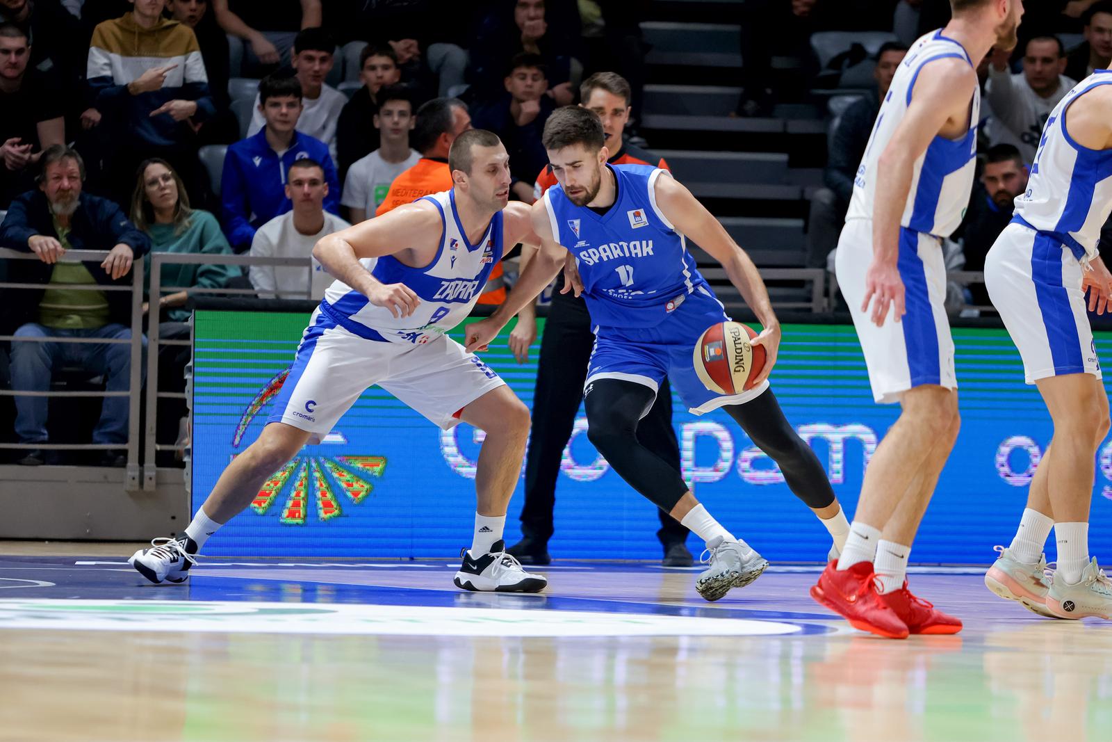 AdmiralBet ABA liga, 14. kolo: KK Zadar – Spartak Office Shoes AdmiralBet ABA liga, 14. kolo: KK Zadar – Spartak Office Shoes