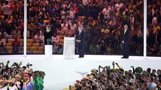 Rio de Janeiro: Ceremonija svečanog otvaranja Olimpijskih igara. Photo: Igor Kralj/PIXSELL Rio de Janeiro: Ceremonija svečanog otvaranja Olimpijskih igara. Photo: Igor Kralj/PIXSELL