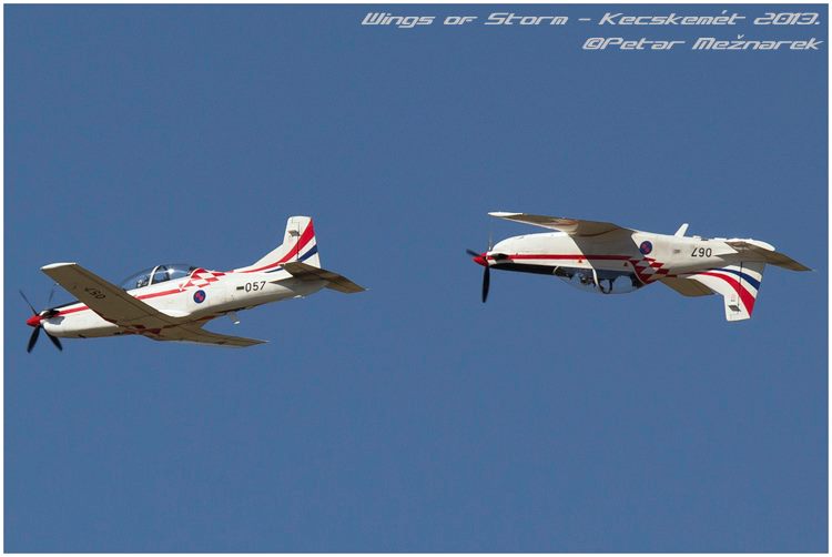 Međunarodni aeromiting u mađarskom Kecskemetu, 3. kolovoza, Krila Oluje, foto: Petar Mežnarek Međunarodni aeromiting u mađarskom Kecskemetu, 3. kolovoza, Krila Oluje, foto: Petar Mežnarek