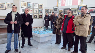Otvorenje izložbe “Zagrljaj dubine” u Gradskoj loži, Foto: Leo Banić Otvorenje izložbe “Zagrljaj dubine” u Gradskoj loži, Foto: Leo Banić