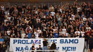 Dvorana Krešimir Ćosić, Zadar – 2. kolo A-1 muške lige, KK Zadar – GKK Šibenik 80-76. Photo: Dino Stanin/PIXSELL Dvorana Krešimir Ćosić, Zadar – 2. kolo A-1 muške lige, KK Zadar – GKK Šibenik 80-76. Photo: Dino Stanin/PIXSELL
