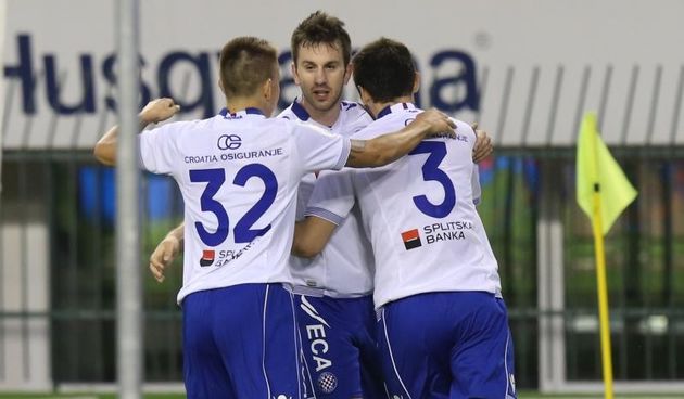 MAXtv Prva HNL, 9. kolo, HNK Hajduk – NK Zagreb. Strijelac Mijo Caktas. Photo: Ivo Cagalj/PIXSELL