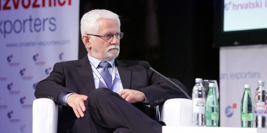 U hotelu Westin odrzana je 11. Konferencija udruge Hrvatskih izvoznika. Panel rasprava “Digitalna ekonomija kao preduvjet rasta hrvatskog izvoza”. Darinko Bago. Photo: Luka Stanzl/PIXSELL