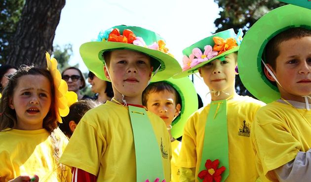 Na 15. Festivalu cvijeća Zadarske županije čak 200 mališana!