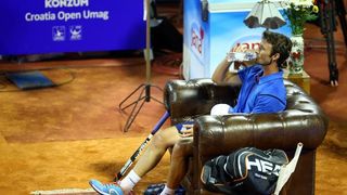 Agassi, Ferrero i Ivanišević odigrali egizibiciju u Umagu. Photo: Slavko Midzor/PIXSELL Agassi, Ferrero i Ivanišević odigrali egizibiciju u Umagu. Photo: Slavko Midzor/PIXSELL