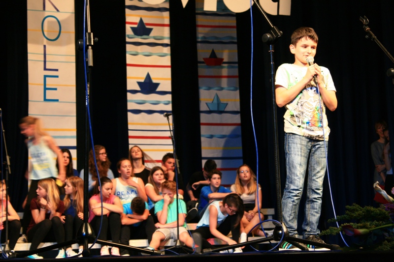 U HNK Zadar održana je priredba u povodu Dana OŠ Petra Preradovića na kojoj su nastupili učenici ali i profesori, Foto: Marija Cvetković