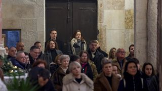 Nadbiskup Milan Zgrablić predvodio je misu na Božić u katedrali svete Stošije