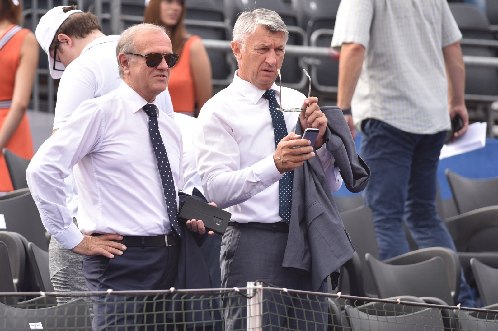 Otvorenje polufinalnog susreta Davis Cupa između Hrvatske i SAD-a