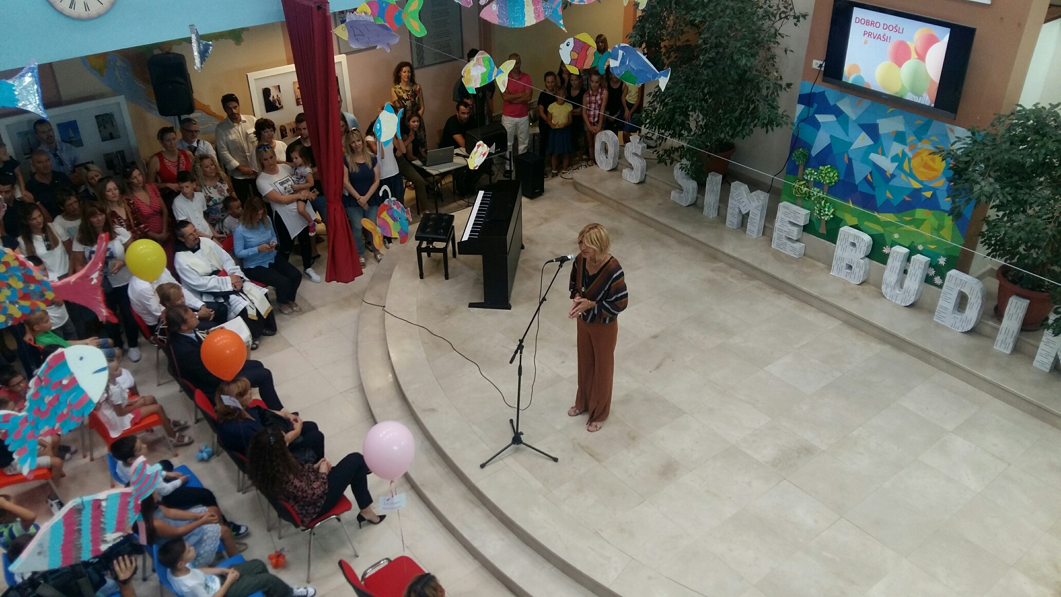 Dobrodošlica za prvaše u OŠ “Šime Budinić” Dobrodošlica za prvaše u OŠ “Šime Budinić”