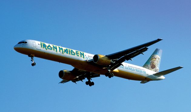 Iron Maiden avion
