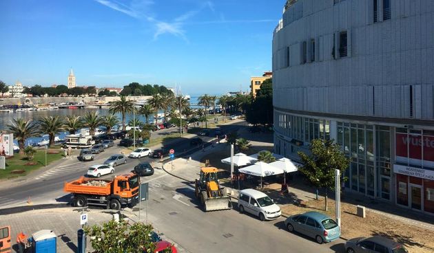 Radovi na križanju Branimirove obale i Ulice 112. brigade