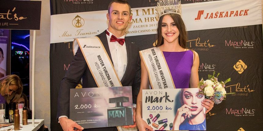 Miss turizma Hrvatske je Magdalena Brkić a Mister Ivan Protić