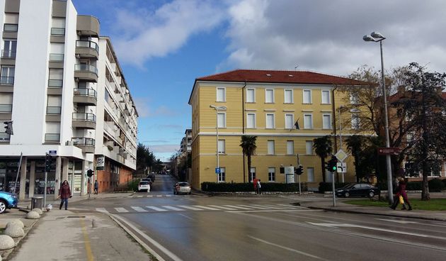 Ulica II Zasijedanja ZAVNOH-a, raskrižje, Jazine, Sveučilište u Zadru