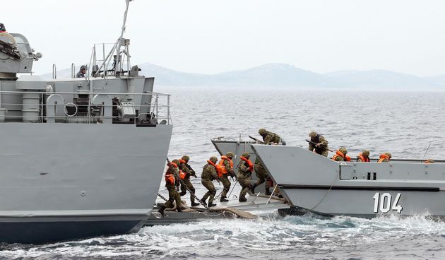 Žirje: Vojne vježba Hrvatske ratne mornarice Oružanih snaga RH “Harpun 2017”