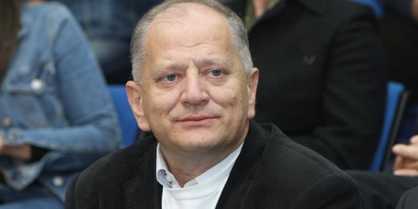 Karlovac – Tribina Nacionalnog foruma u sklopu predizborne kampanje za EU parlament. Na tribini su govorili Nikica Gabric, Jadranka Kosor, Vladimir Ferdelji, Djuro Lubira i Linda Rossini Gajsak. Nikica Gabric. Photo: Kristina Stedul Fabac/PIXSELL