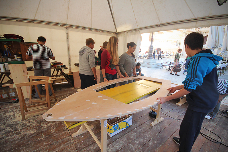 Mala škola brodogradnje: Izrada brodića “Zadar more”, Foto: Saša Čuka