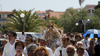 Kukljica: Blagdan Gospe od Sniga 5. kolovoza 2012, Foto: Bernard Kotlar Kukljica: Blagdan Gospe od Sniga 5. kolovoza 2012, Foto: Bernard Kotlar