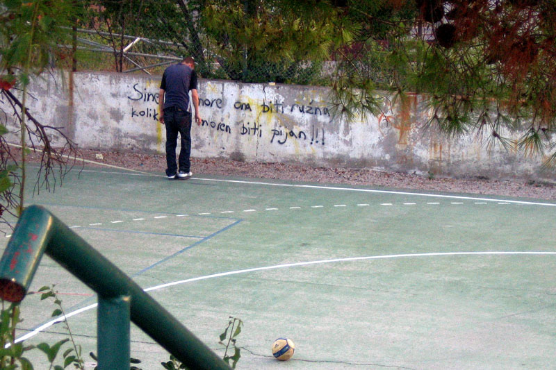 Nogometno igralište u Kukljici – prije i poslije