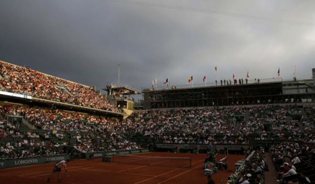 Prekid u Roland Garrosu, foto: bbc/twitter