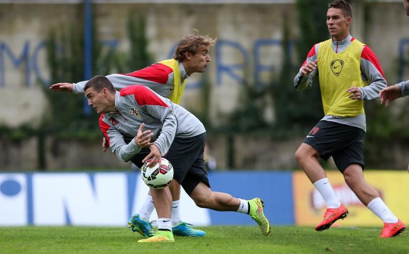 Trening hrvatske nogometne reprezentacije 2. rujna 2014. Photo: Igor Kralj/PIXSELL Trening hrvatske nogometne reprezentacije 2. rujna 2014. Photo: Igor Kralj/PIXSELL