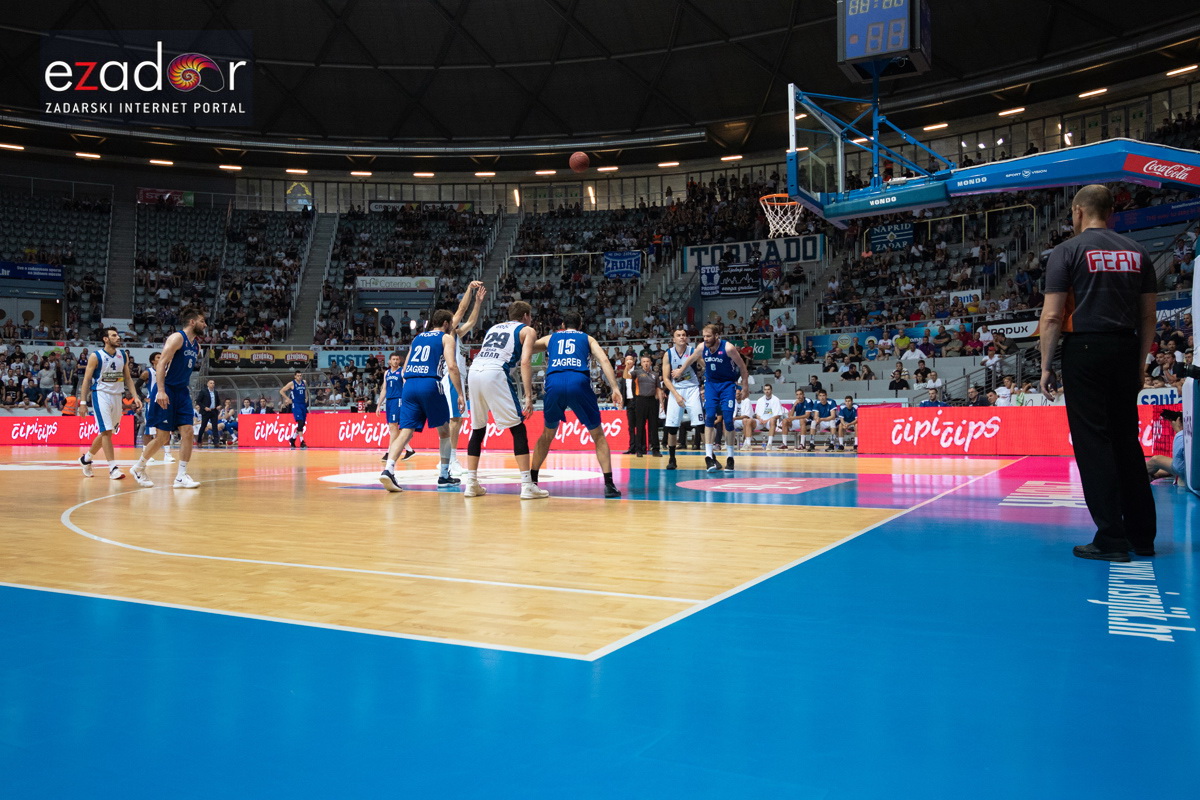 Polufinale doigravanja HT Premijer lige, 1. utakmica: KK Zadar – KK Cibona 89-78