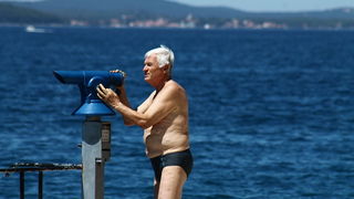 Ljetni šušur na zadarskoj rivi