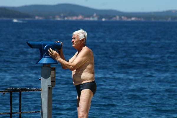 Ljetni šušur na zadarskoj rivi